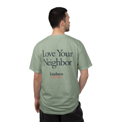 Love your Neighbor - By: Favio Moreno - Unisex T-Shirt (KSC, Reg, Light)
