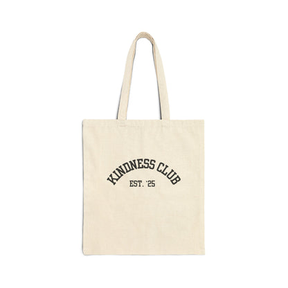 Kindness Club Canvas Tote Bag
