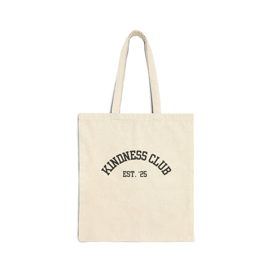 Kindness Club Canvas Tote Bag