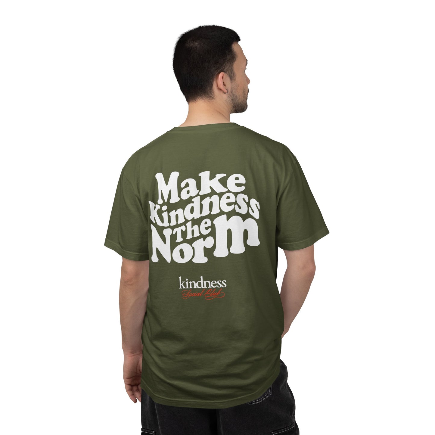 Make Kindness the Norm (Wavy) Unisex T-Shirt - By: Favio Moreno (KSC Rich)