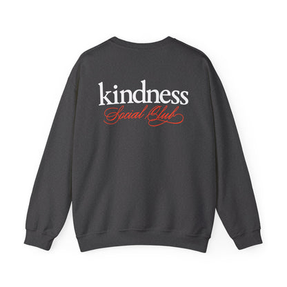 Kindness Conquers Unisex Crew Sweatshirt By: Favio Moreno (KSC Rich)