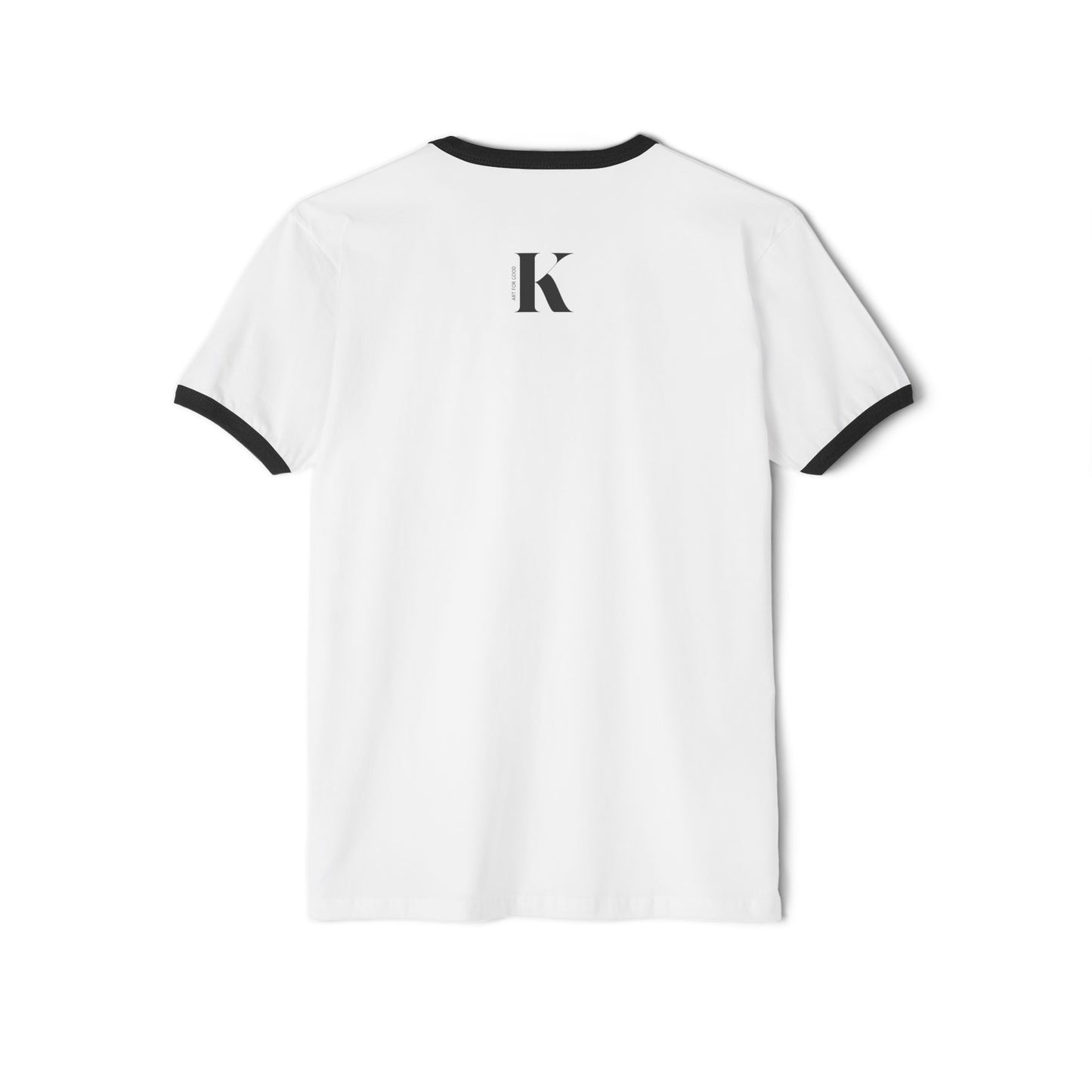 Kindness Is the New Punk Rock Unisex Cotton Ringer T-Shirt