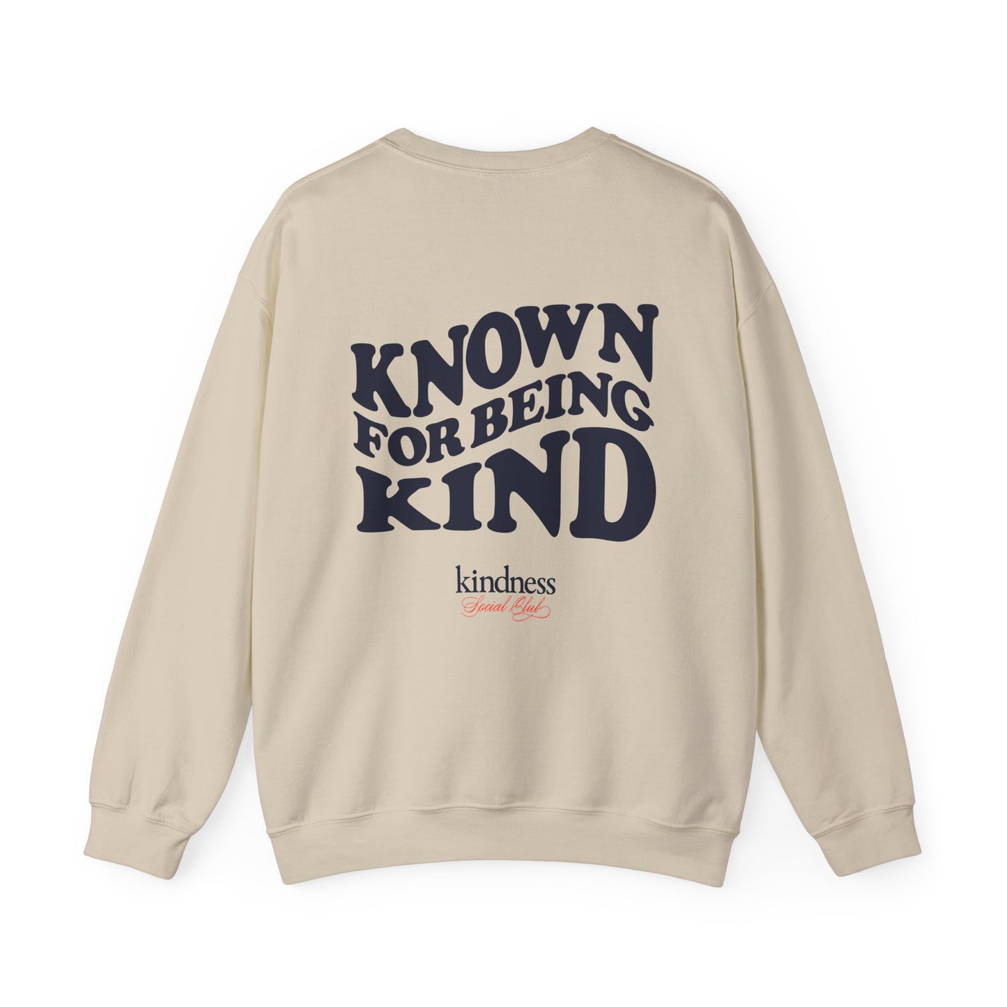 Known For Being Kind Unisex Crew Sweatshirt (KSC Light) - By: Favio Moreno