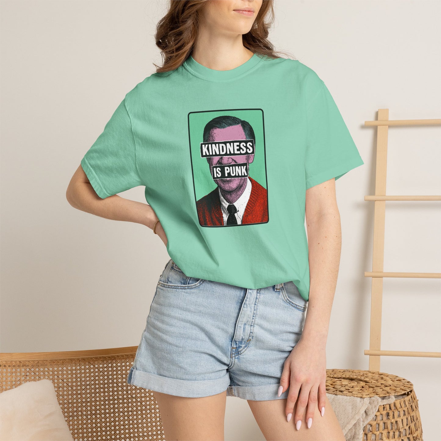 Unlikely Rebel Pop Art Edition Unisex T-shirt (Green)