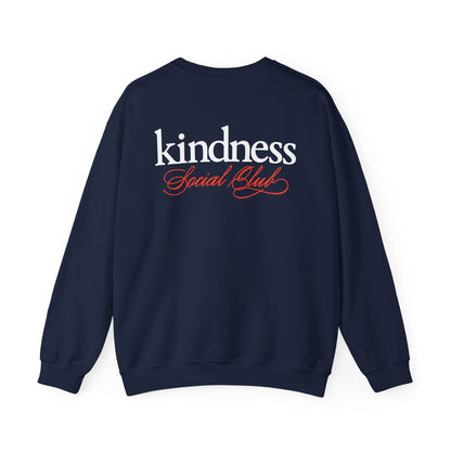 Kindness Conquers Unisex Crew Sweatshirt By: Favio Moreno (KSC Rich)