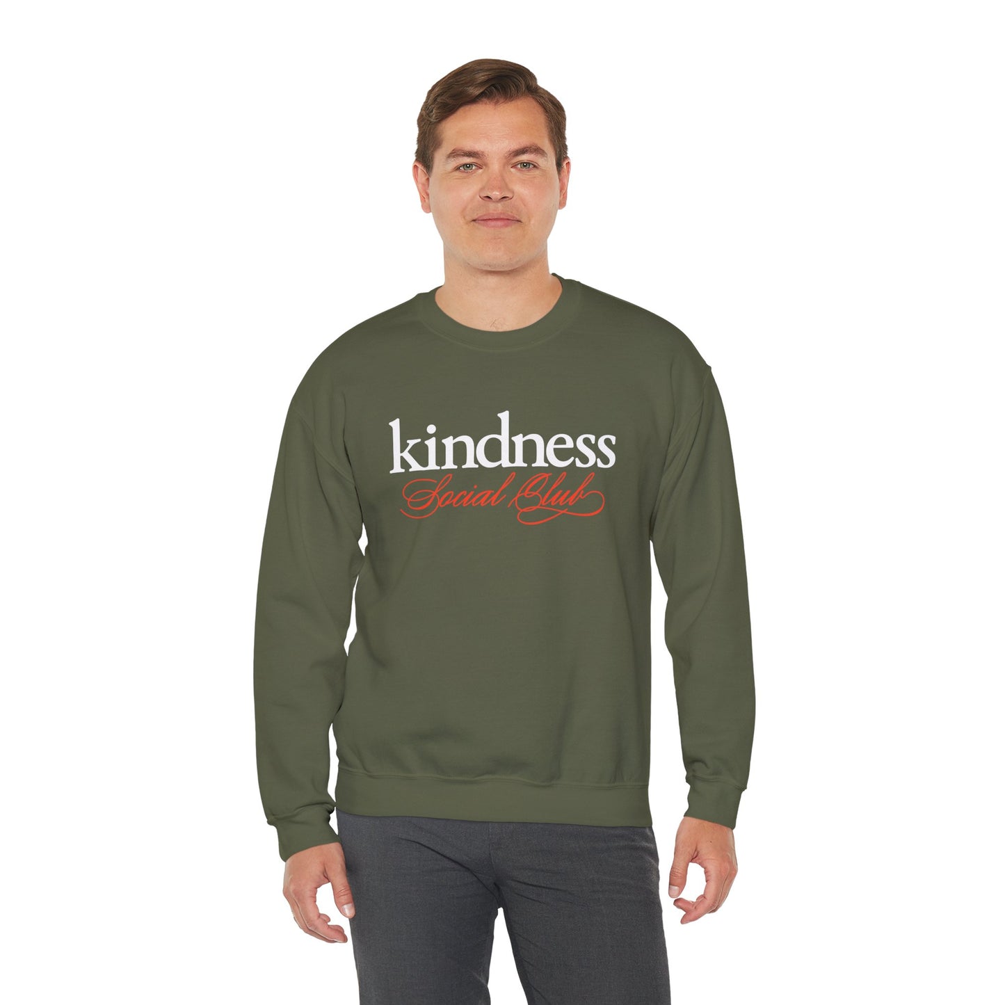 Kindness Social Club Classic Adult Crew Sweatshirt (KSC Rich) - By: Favio Moreno