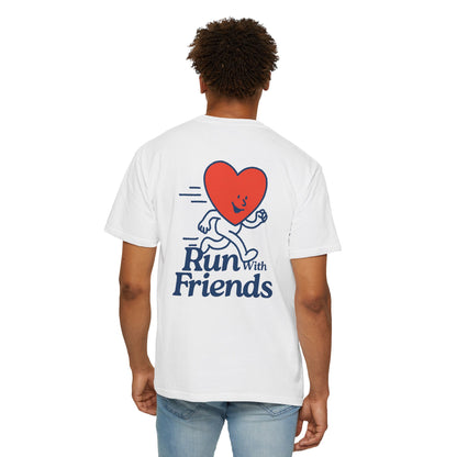 "Run With Friends" Heart - Kindness Social Club T-Shirt