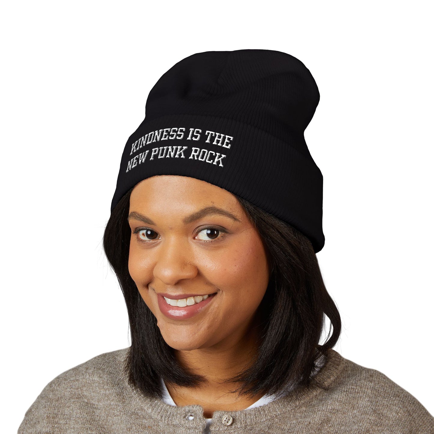 B-Side Rebel  - Embroidered  Beanie