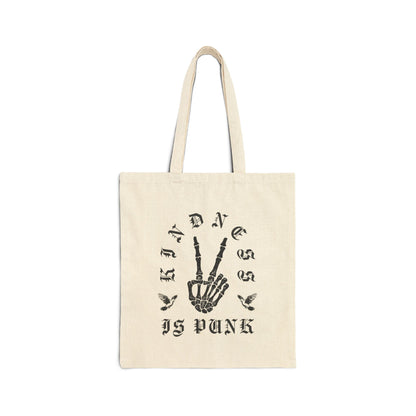 Gothic Dove Kindness Tote Bag - by Favio Moreno