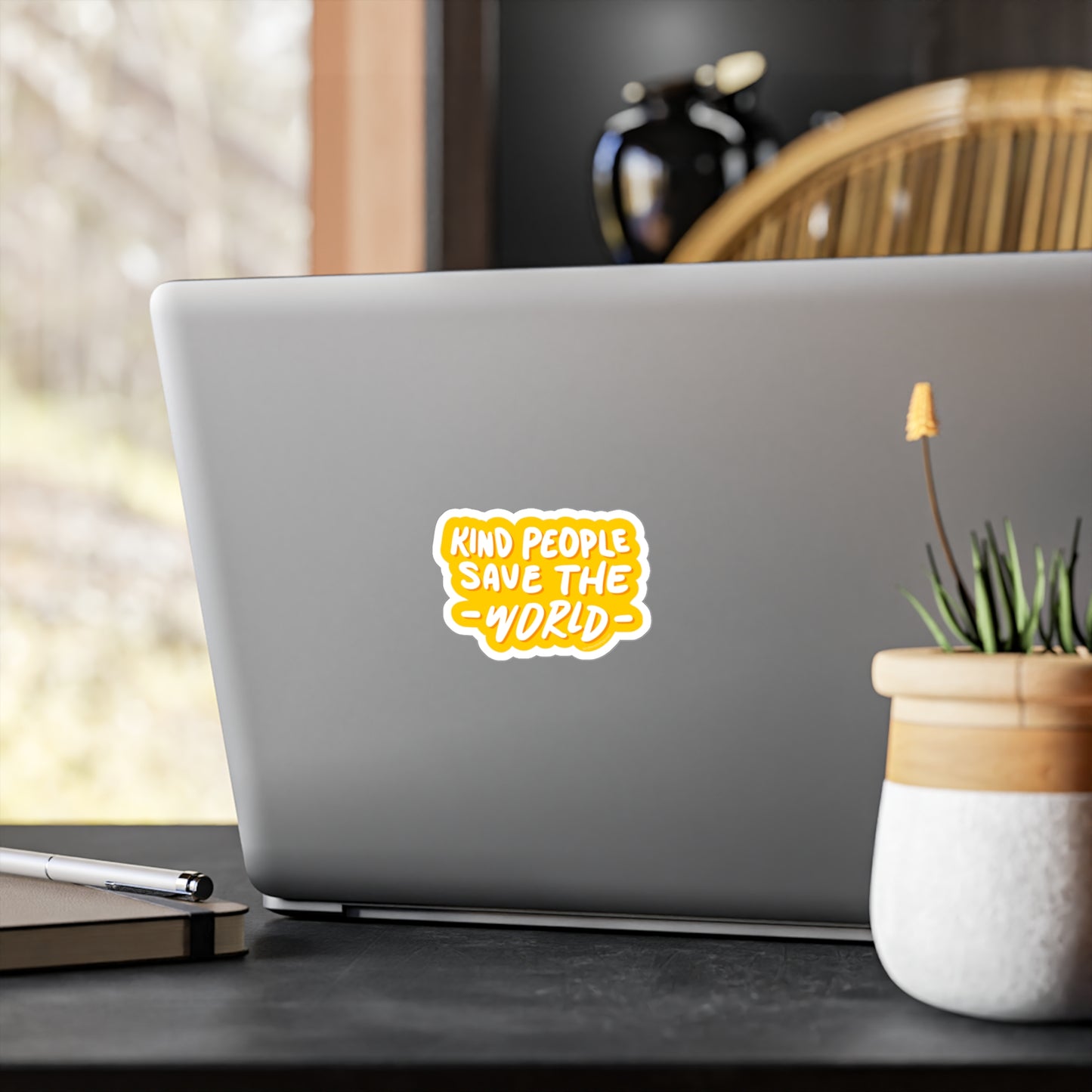 Kind People Save the World - Vinyl Decal
