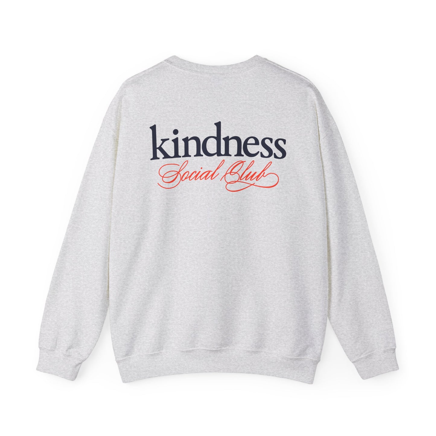 Kindness Conquers Unisex Crew Sweatshirt  - By: Favio Moreno (KSC Light)