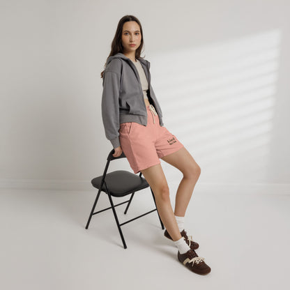 Kindness Fleece Sweat Shorts — Lightweight Garment-Dyed Lounge Shorts