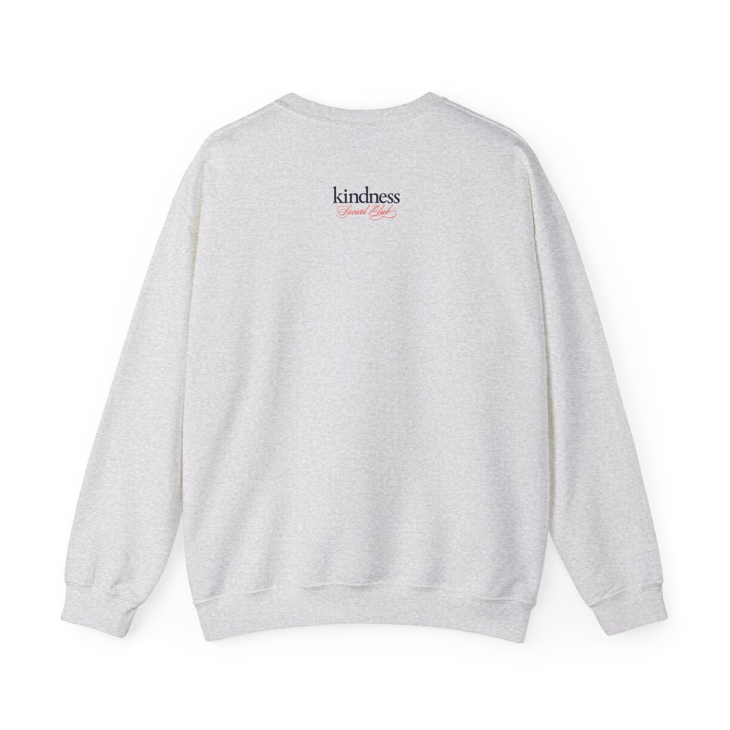 Kindness Social Club – By: Favio Moreno - Varsity Unisex Crew Sweatshirt (KSC Light)