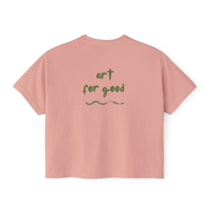 The Cure Women's Boxy Tee - By: AMR