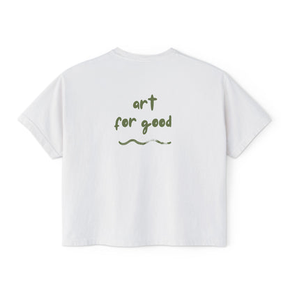The Cure Women's Boxy Tee - By: AMR