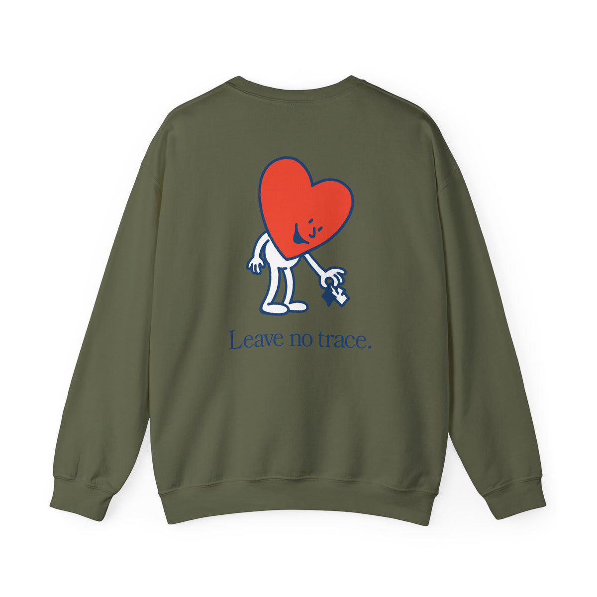 "Leave No Trace" - Kindness Social Club - Crewneck Sweatshirt