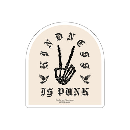 Gothic Dove - By: Favio Moreno - Die-Cut Sticker (3" & 4")
