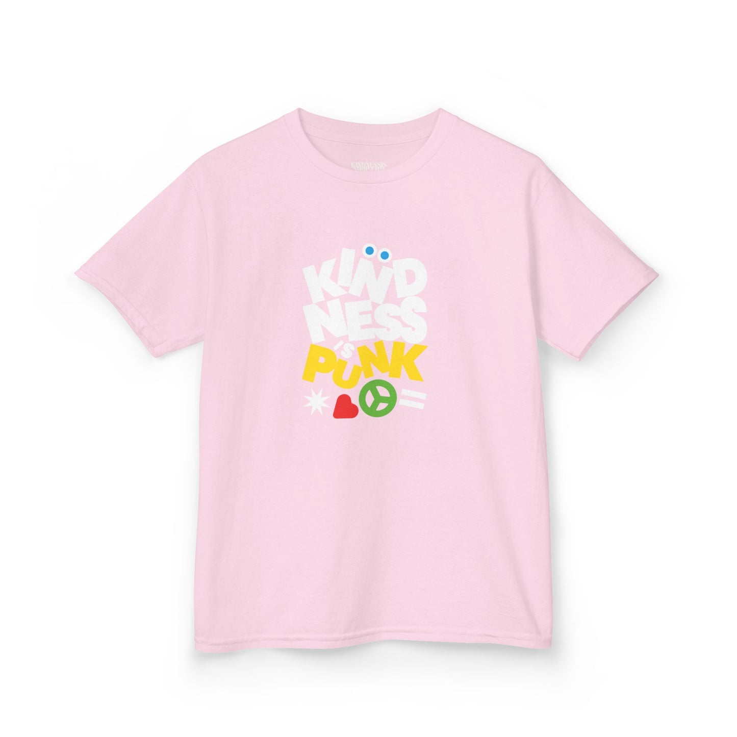 Peace, Love, and Punk Kid's T-shirt - by Favio Moreno