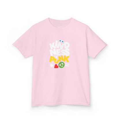 Peace, Love, and Punk Kid's T-shirt - by Favio Moreno