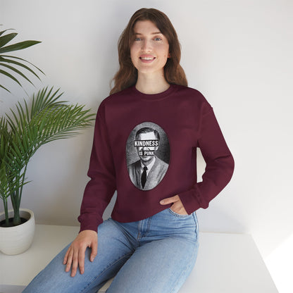 Unlikely Rebel Adult Sweatshirt- by Favio Moreno  Crewneck Sweatshirt
