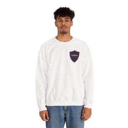 Make Kindness The Norm Unisex Crew Sweatshirt (Reg KSC Light) - By: Favio Moreno