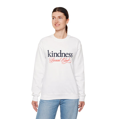 Kindness Social Club Classic Adult Crew Sweatshirt (KSC Light) - By: Favio Moreno