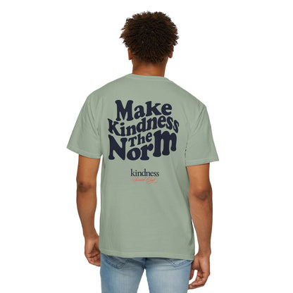 Make Kindness the Norm (Wavy) Unisex T-Shirt - By: Favio Moreno (KSC Light)