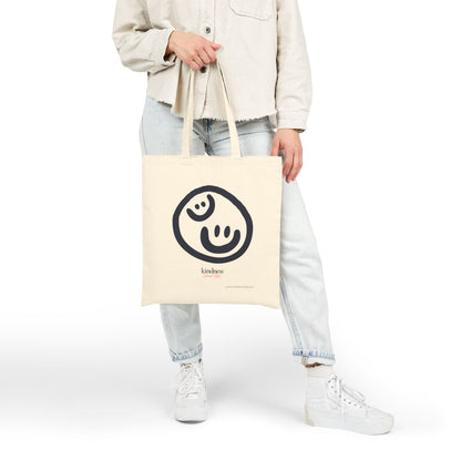 Make Kindness the Norm (Wavy, KSC) Canvas Tote - By: Favio Moreno