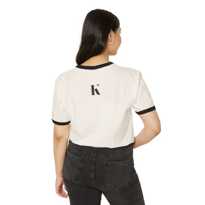Kindness Is the New Punk Rock Unisex Cotton Ringer T-Shirt