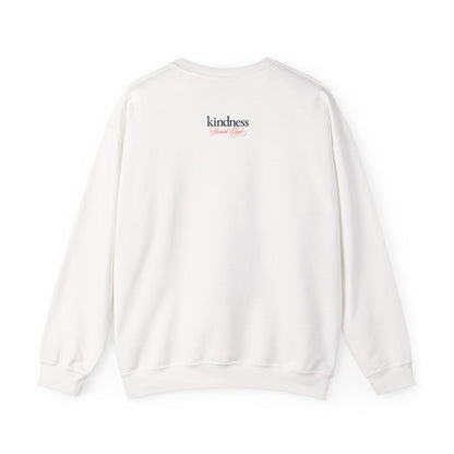 Kindness Social Club – By: Favio Moreno - Varsity Unisex Crew Sweatshirt (KSC Light)