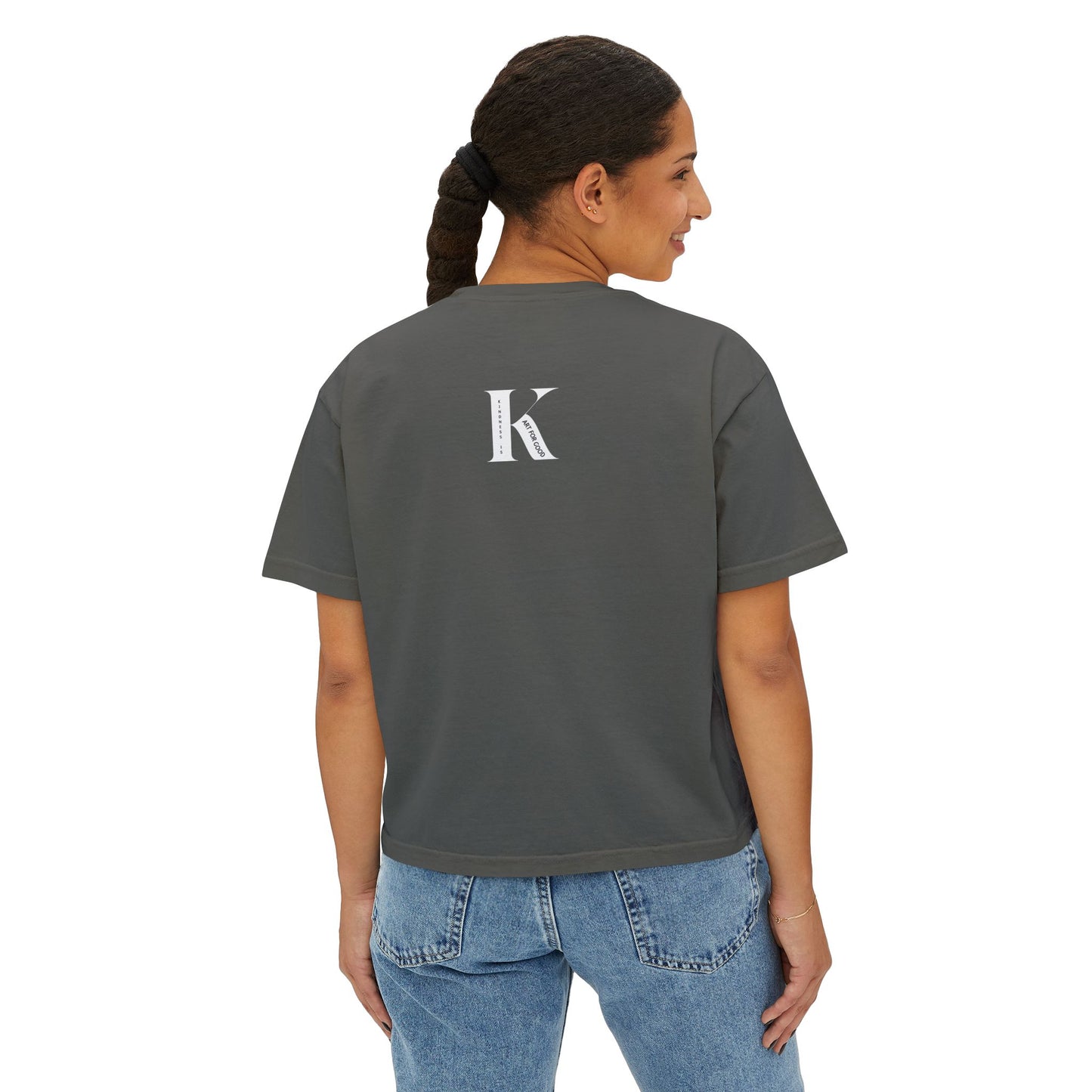 Unlikely Rebel -  Women's Boxy Tee by Favio Moreno