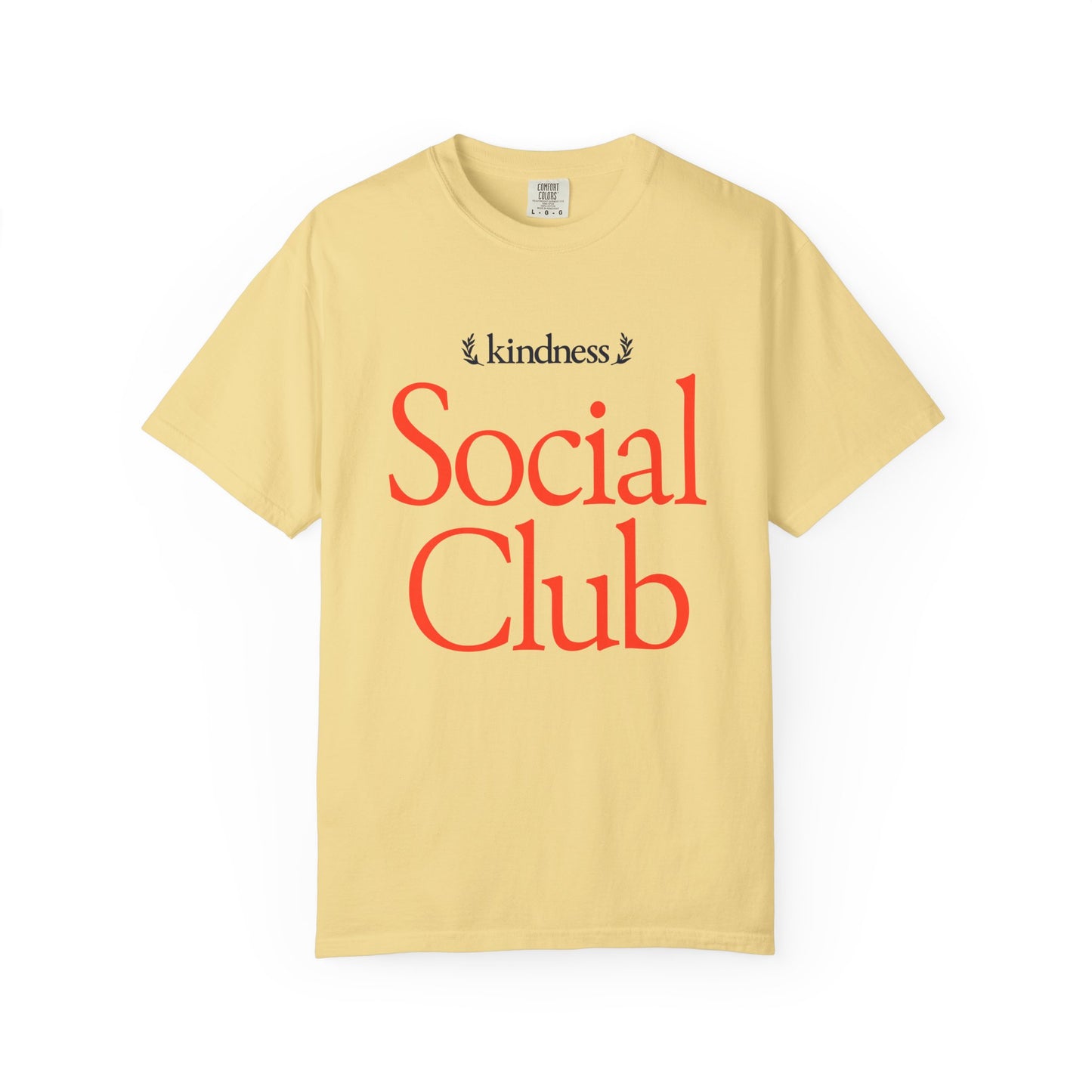 Kindness Social Club – By: Favio Moreno - Varsity Unisex T-Shirt (KSC Light)