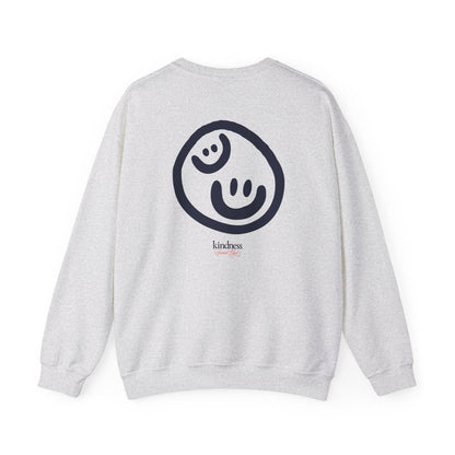 Kindness Social Club Classic Adult Crew Sweatshirt (KSC Light) - By: Favio Moreno