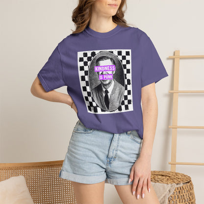 Unlikely Rebel Checkered Edition Unisex T-shirt (Violet)