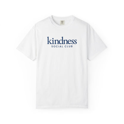 Kindness Social Club T-Shirt — "Stay Kind" Heart & Dog Graphic Tee