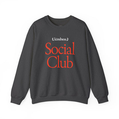 Kindness Social Club - By: Favio Moreno – Varsity Unisex Crew Sweatshirt (KSC Rich)