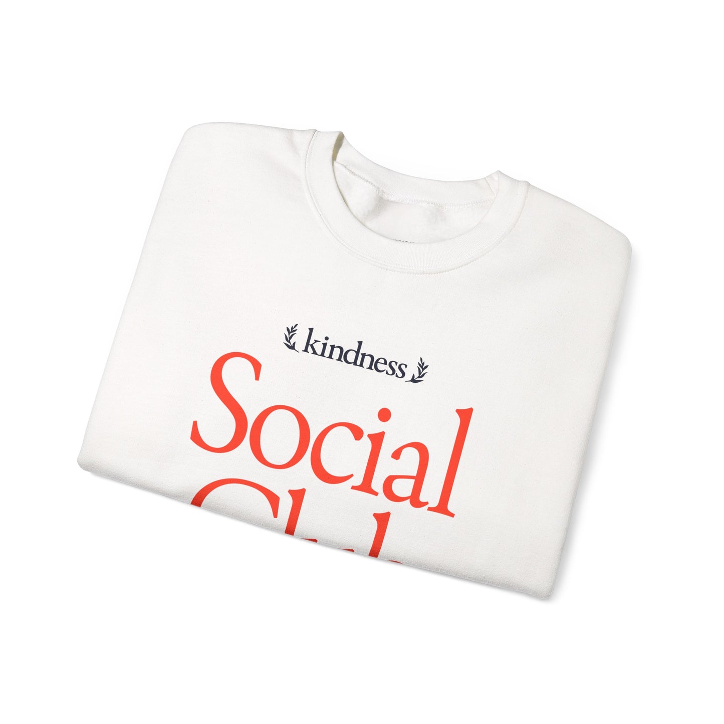 Kindness Social Club – By: Favio Moreno - Varsity Unisex Crew Sweatshirt (KSC Light)