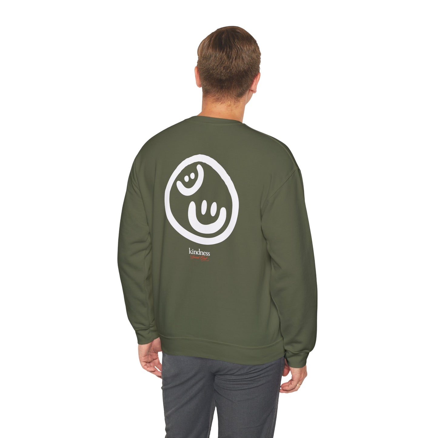 Kindness Social Club Classic Adult Crew Sweatshirt (KSC Rich) - By: Favio Moreno