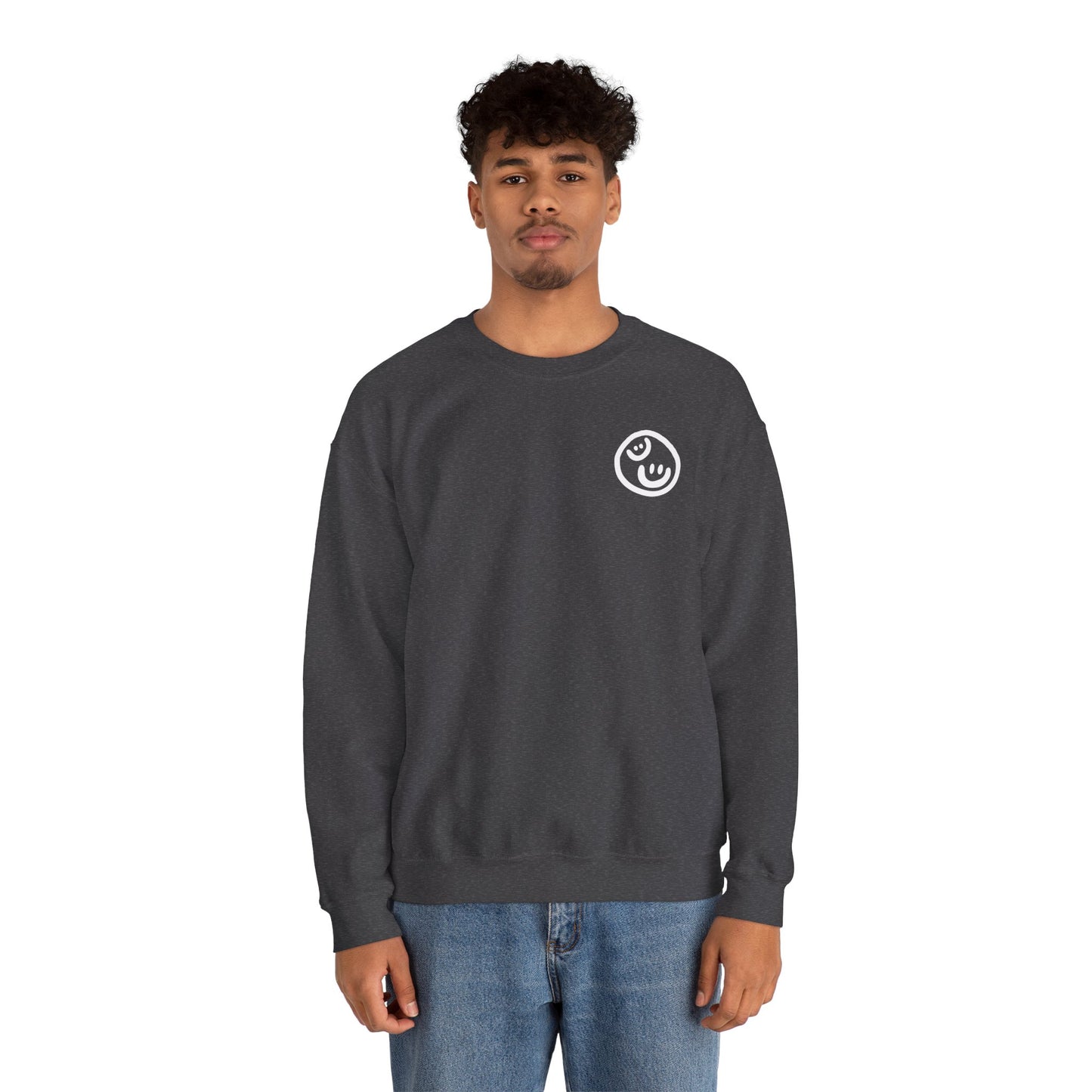 Make Kindness the Norm (Wavy) Unisex Crew Sweatshirt - By: Favio Moreno (KSC Rich)