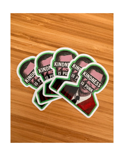 Unlikely Rebel Pop Art Edition Die-Cut Sticker Green (5 Pack)